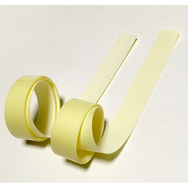 Ultra-thin Mechanical Zipper, White Color, 1.0 inches (2.5 cm) Wide,