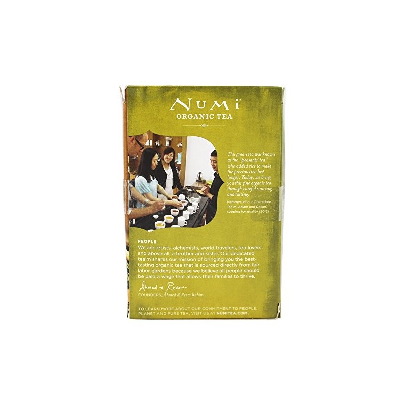 Numi Teas Tea Rice Green, 18 ct