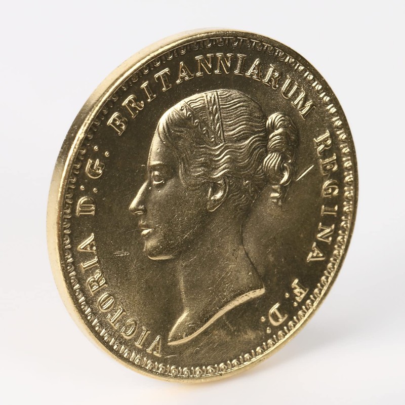 British Una and Lion Young Victoria Gold Coin Replica