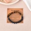 Fathers Day Keepsake for Dad Birthday Gift Bracelet I Love