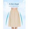 BEAUTELICATE Womens Half Slip 100% Cotton Vintage Underskirt