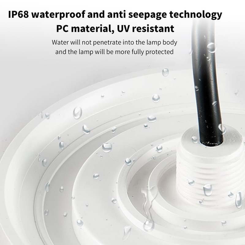 LED Swimming Pool Light RGB IP68 Waterproof Fully Glued Underwater