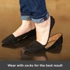 BraceAbility Medial & Lateral Heel Wedge Silicone Insoles (Pair) -