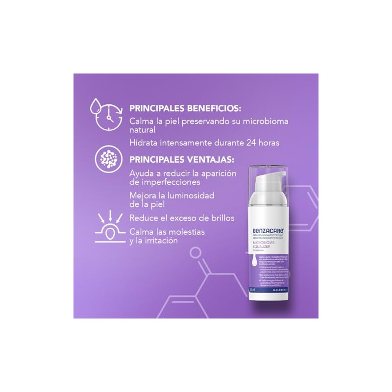 Benzacare Microbiom Equalizer 50ml Lotion
