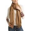 Camel Pashmina Scarfs for Women, vimate Light Tan Camel Cashmere Wool Pashmina Scarves and Wraps for Women (CA-New Camel)