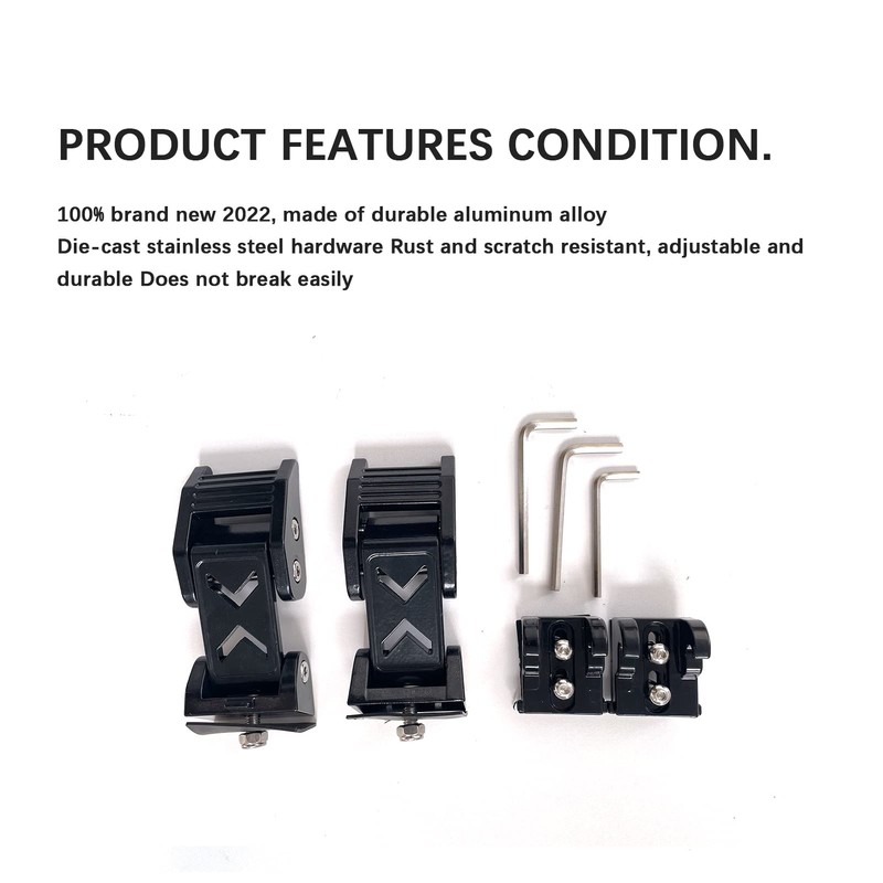 Brangstak Hood Latch is Adjustable and Compatible with Jeep Wrangler
