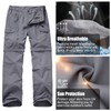 Mens Hiking Convertible Pants Quick Dry Zip Off Lightweight Cargo