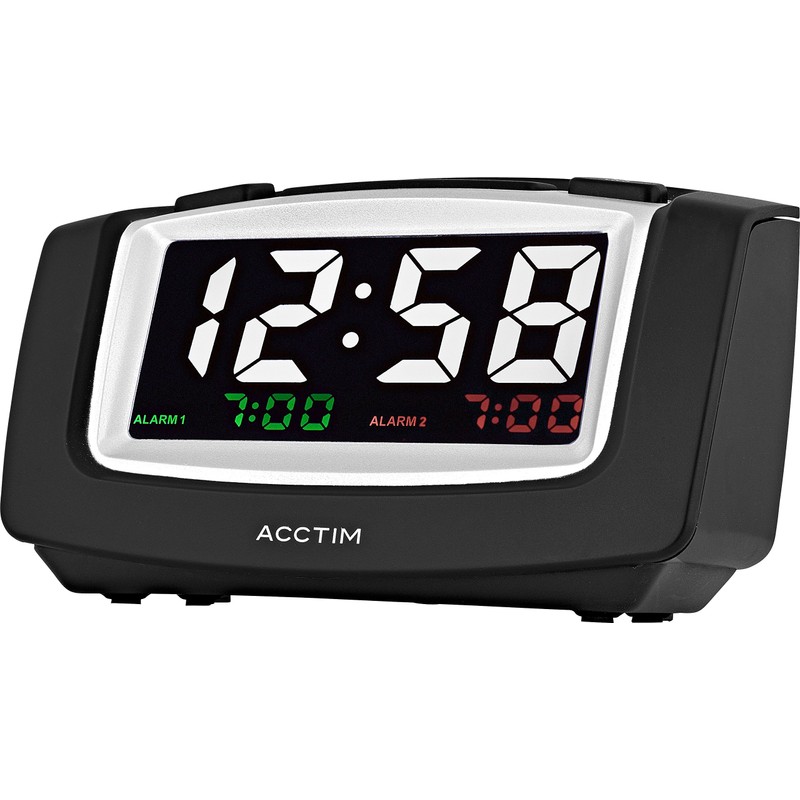 Acctim 15333 Celeus USB Smart Connector® Digital Alarm Clock in