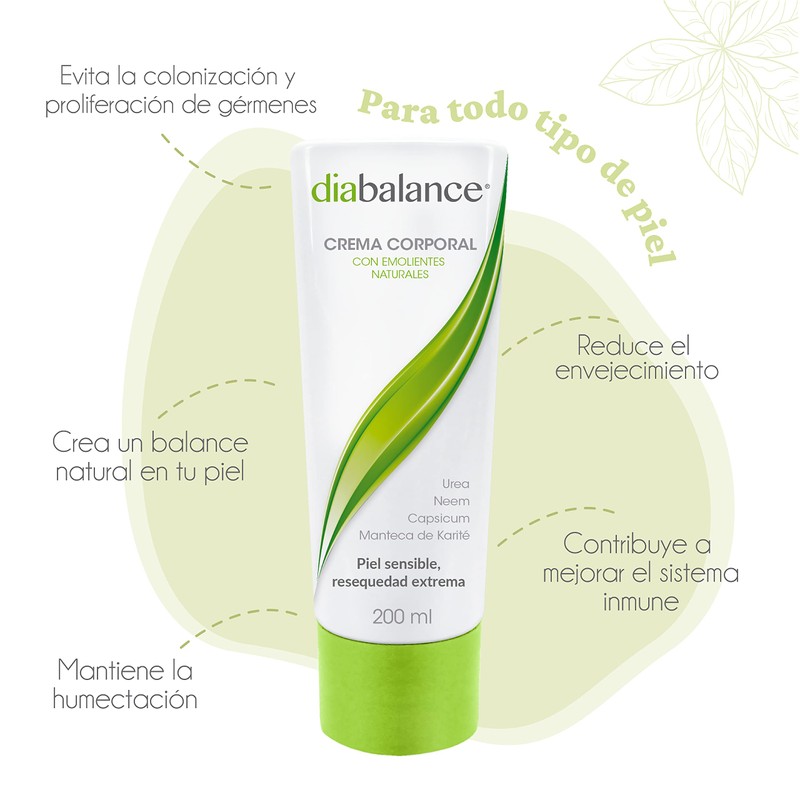DIABALANCE Crema Corporal 200 ml