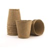 Burpee Biodegradable 4.5" Round Natural Fiber Pot |, 10
