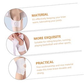 TOVINANNA Adjustable Sports Knee Strap Breathable Lightweight for Running Cycling and Outdoor Activities