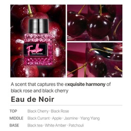 Foellie Eau de Noir - Feminine Inner Beauty Perfume for Underwear 10ml (Bigger Size)