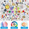 HOWAF Paper Tablecloth for Colouring New Year's Eve Decoration 2025,