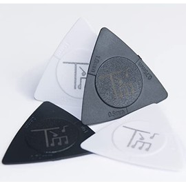 Performance Guitar Picks for Acoustic Guitar – Non-Slip Raised Thumb/Finger Rest – 3 Gauges in One Guitar Pick for Multiple Tones – Electric Guitar Picks – Guitar Picks with Style