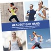 BIUDECO Headphones Earpiece Clamp Rubber Ear Hook Clip for Replacement