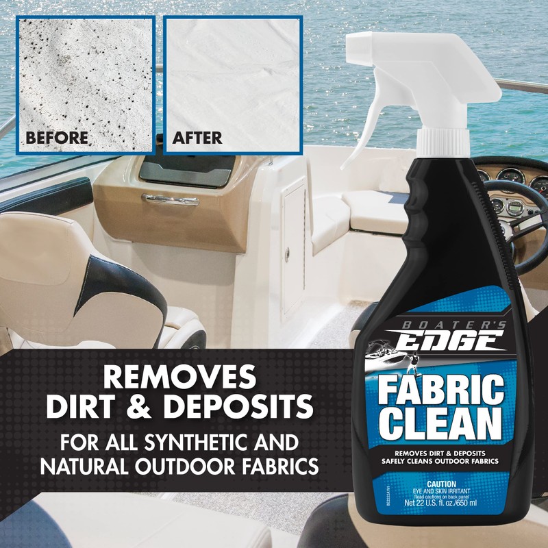 BOATER'S EDGE Fabric Clean - Marine Grade Fabric & Canvas