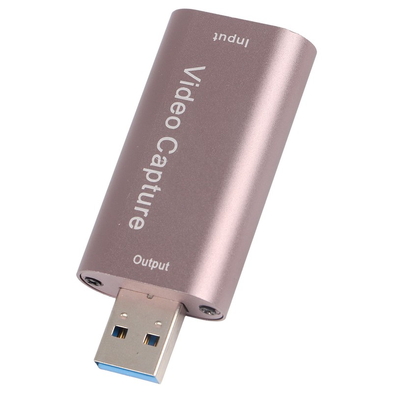 Video Capturing Card 1080P 60Hz USB Interface HD Input Aluminum