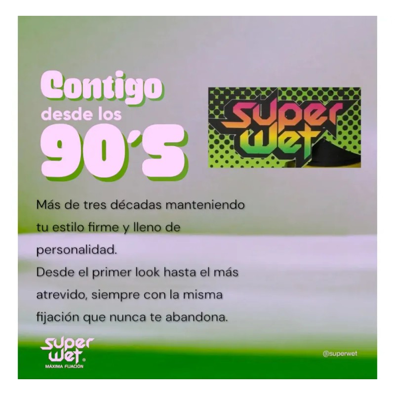 Super Wet Cera en Polvo Da Volumen, Control Ligero Profesional