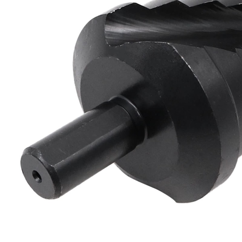 ZONADAH Spiral Nitriding Step Drill Bit Titanium Plated Multi Hole