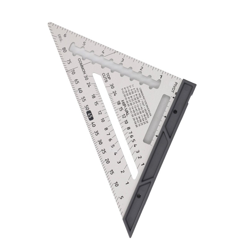 7 Inch Rafter Square with Level High Accuracy Aluminum Alloy