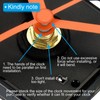 PATIKIL Clock Mechanism Replacement Kits, 1 Set DIY Silent Sweep