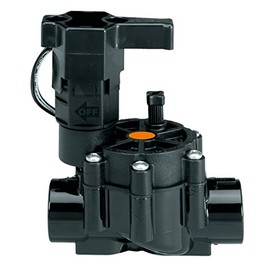 Rainbird ZX12100D 3/4-Inch Female Electric Valve Special for Watering/Drip - Black, 14.00 x 11.00 x 8.00 cm