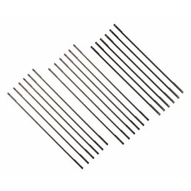 FOXBC Coping Saw Blades 6-1/2 Inch, 18 Pack (15 TPI, 18 TPI, 24 TPI)