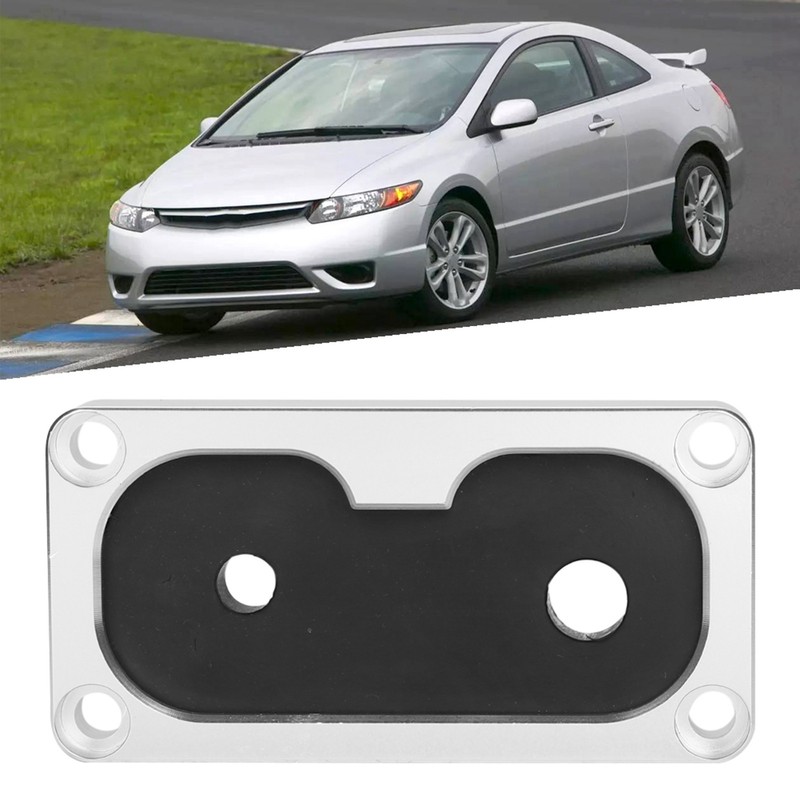 Billet Shifter Box Base Plate Cable Grommet Fit for Civic