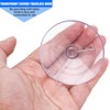 Kichvoe 8pcs Vacuum Suction Cup Hook Suction Cups Clothes Hanger
