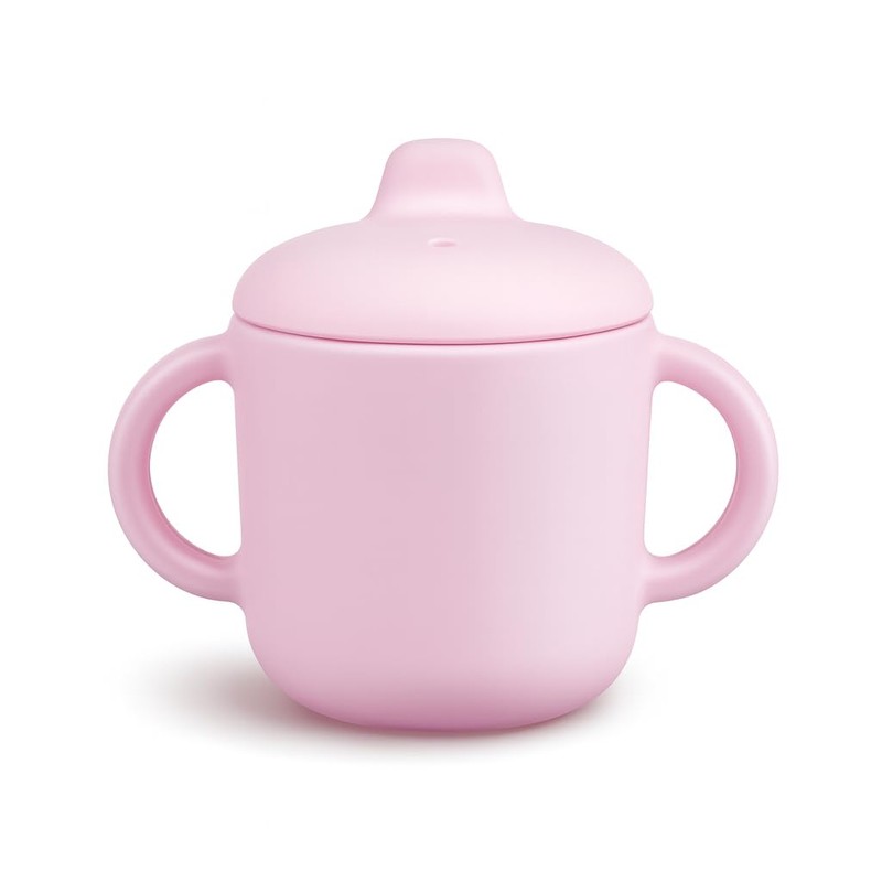Catii 6 Months+ Sippy Cups with Handles,Small Silicone Sippy Cups
