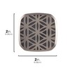 Lights by Night Decorative LED Night Light, Brushed Nickel Flower