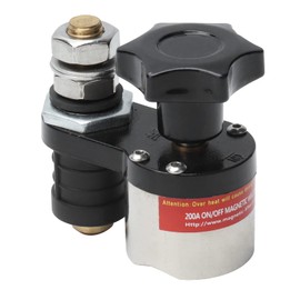 Abrazadera de Conexión a Tierra de Soldadura Magnética, Conector Magnético de Conexión a Tierra de Soldadura Magnética Controlada Ajustable, Soporte de Soldadura Magnética Conmutable(MWGC1-200F)