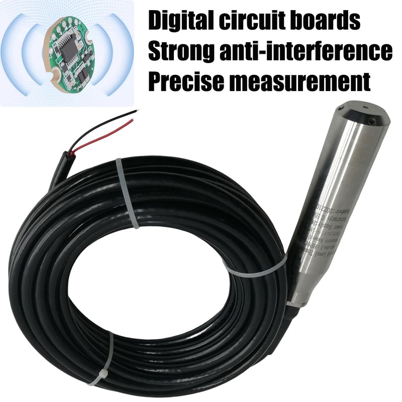HQHAOTWU Water Level Sensor Submersible Level Transducer Water Level Transducer