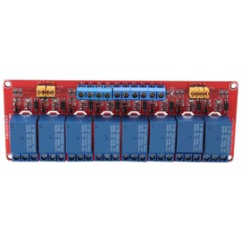 Yosoo Health Gear DC 5V Relay Module with OPTO Isolation, 8-Channel Board Relay Module Switch (5V)