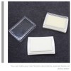 EXCEART 10pcs Empty Blank Ink Pad No Ink Fingerprint Uninked