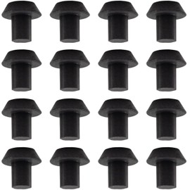 KWEOTUGO 16 Pack 413552 Rubber Grate Feet Kit Fits Bosch Thermador Stove Range Grates