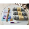 Knitting Kit for Beginners Adults, Crochet Kit for Beginners Kids