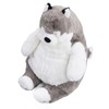 Lovely Stuffed Dog Doll Grey White Decompression Cute Dog Plush