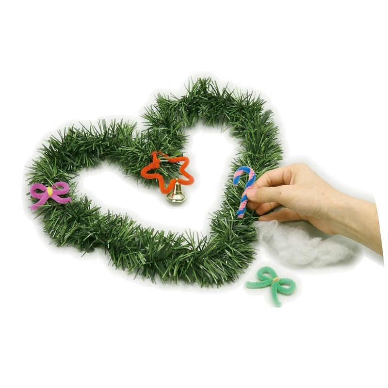 クリスマスリース作り