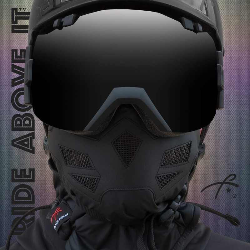 Half Face Mask for Cold Winter Weather. Use this Half