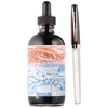 Noodler's Ink Refills Polar Black 4.5oz w/ Free Fountain Pen