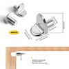 Shelf Pins Pegs 5mm, 40pcs Shelf Support Holders Pegs L