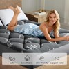 Mattress Topper Queen Size - Viscose Made from Bamboo Pillow