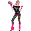 W WIDMANN MILANO Party Fashion - Costume 80s Fashion Girl,