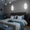 TRLIFE Modern Wall Sconces, Dimmable Wall Sconces Set of 2