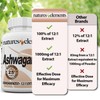 Natures Elements Ashwagandha Root – 12:1 Extract – 1000mg Per