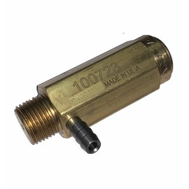 General Pump 100723 Safety Relief Valve 6,000 PSI, 3/8" MPT. 1/4" Hose Barb