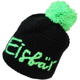 Eisbär Hat - Til Pompom, Black/neon green