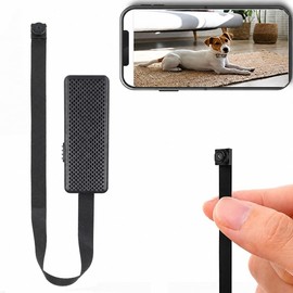 Mini Camara De Seguridad WiFi Inalambrica Flexor, Camara de Vigilancia para Casa o Negocio Sensor de Movimiento, Alertas, Vigila Desde tu Celular, Bat