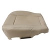 Vigoraze Driver Bottom Perforated Leather Replacement Seat Cover Tan Compatible